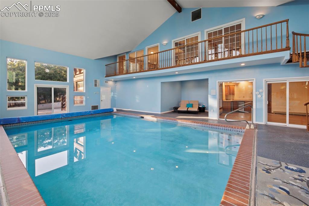 Image 39 of 50: View of indoor pool