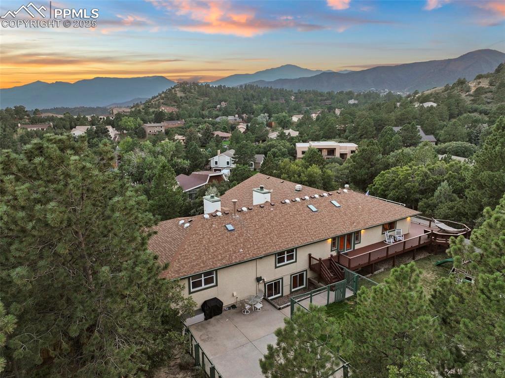 Image 47 of 50: Aerial view of mountains