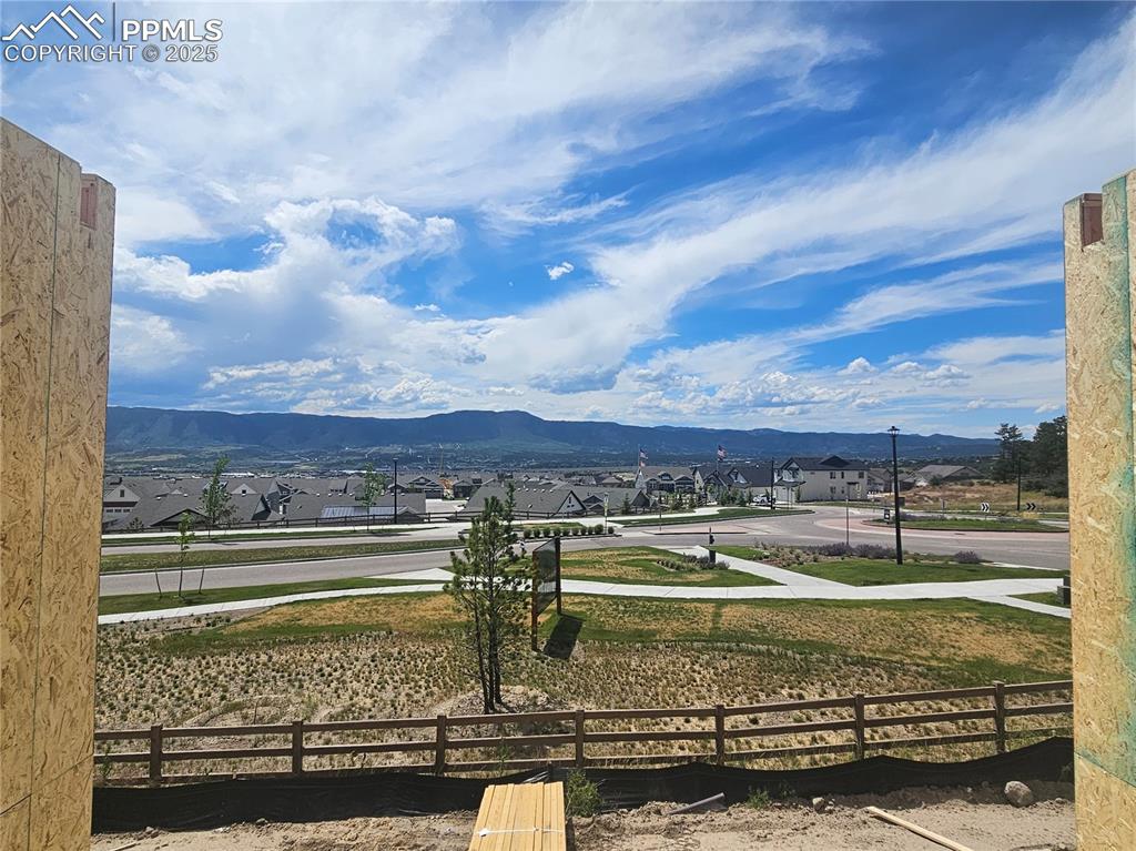 Image 10 of 16: Mountain view featuring nearby suburban area