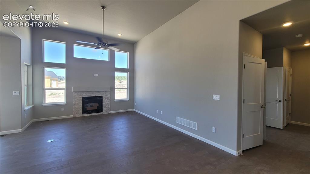Image 7 of 29: Dining area with engineered wood flooring, plenty of natural light, and wal