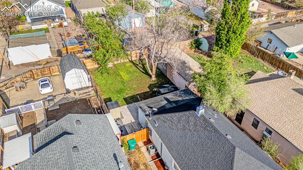 Image 32 of 36: Aerial view of residential area