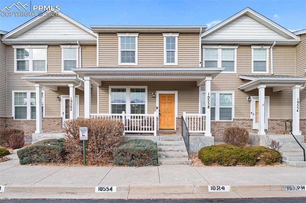 Caption: Front of Structure