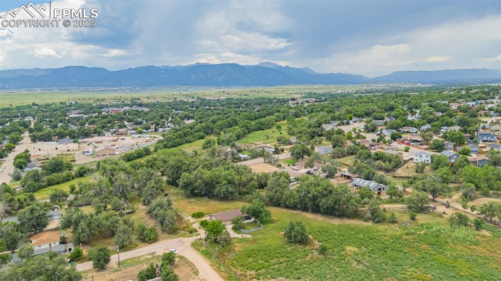 Image 34 of 37: Aerial view of mountains