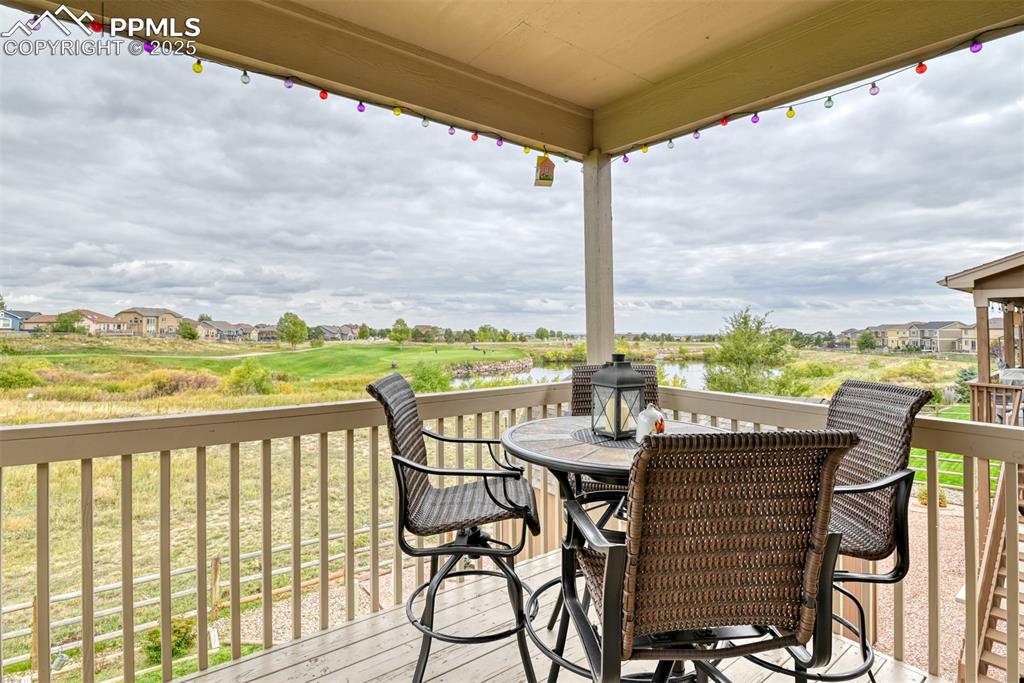 Image 14 of 47: Fantastic views off Covered Deck 