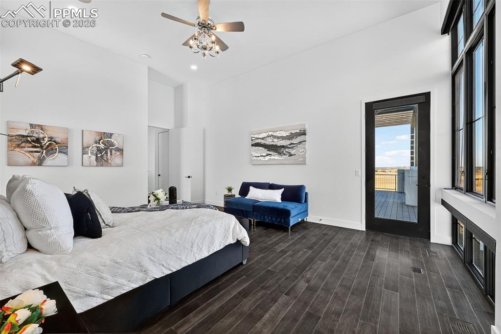 Image 25 of 44: Walk out to back patio from Master