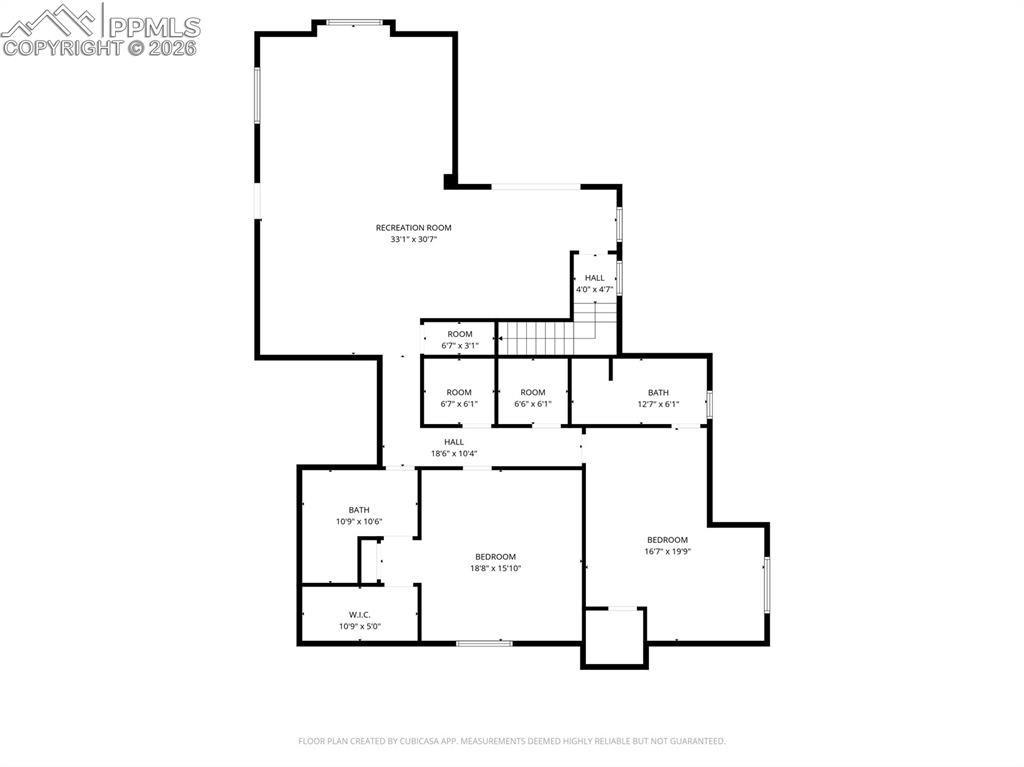 Image 42 of 44: Floor plan on basement