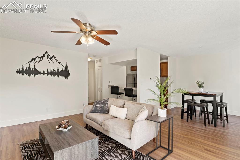 Image 4 of 29: Unit 227 has modern updates and plenty of natural light