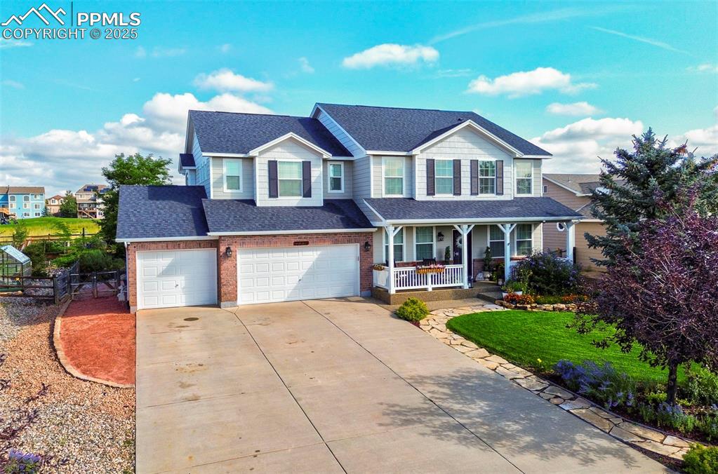 Caption: Front of Structure