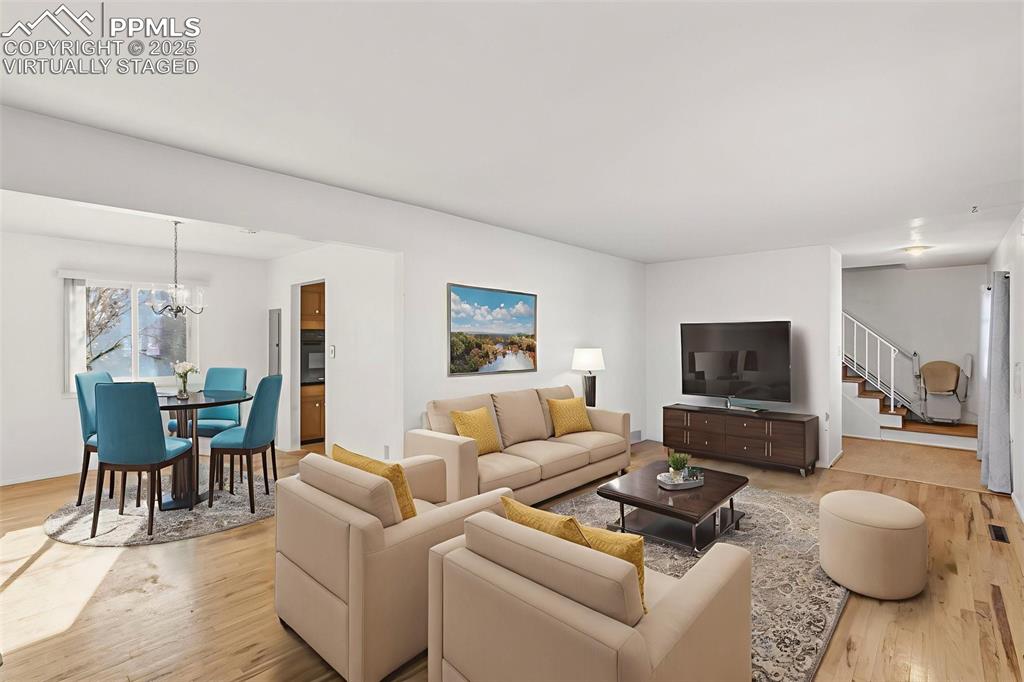 Image 4 of 32: "Virtually Staged"
Front Living Room