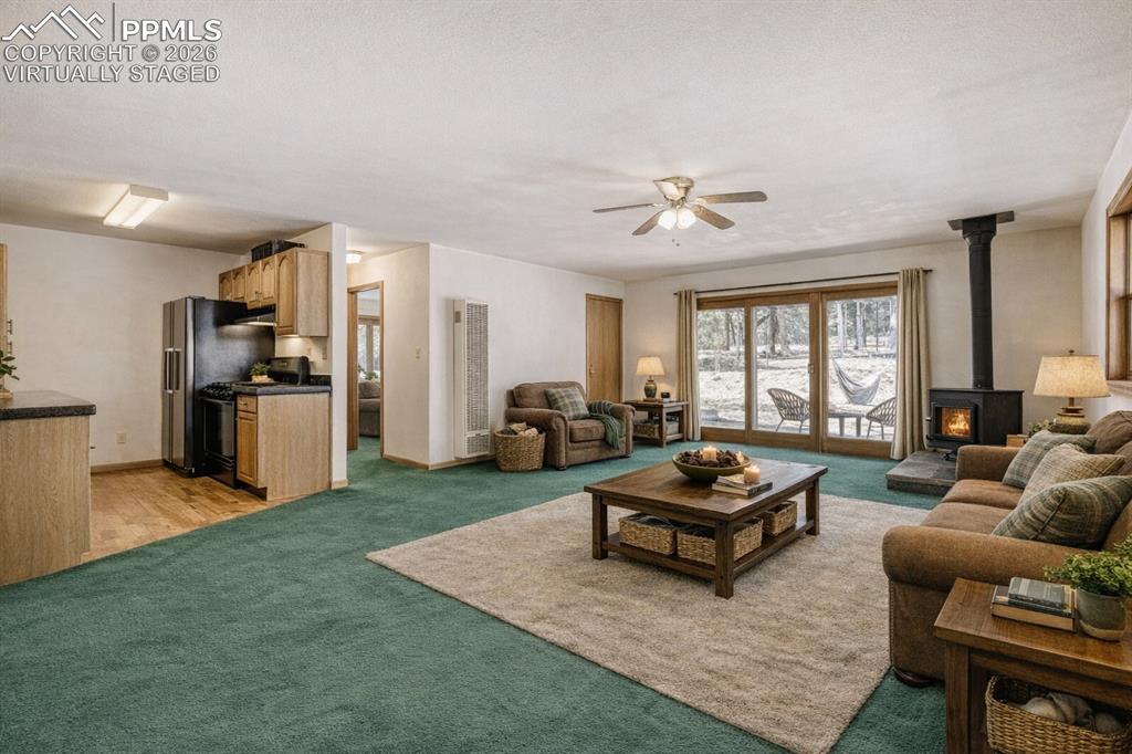 Image 6 of 34: Virtually Staged Living Room