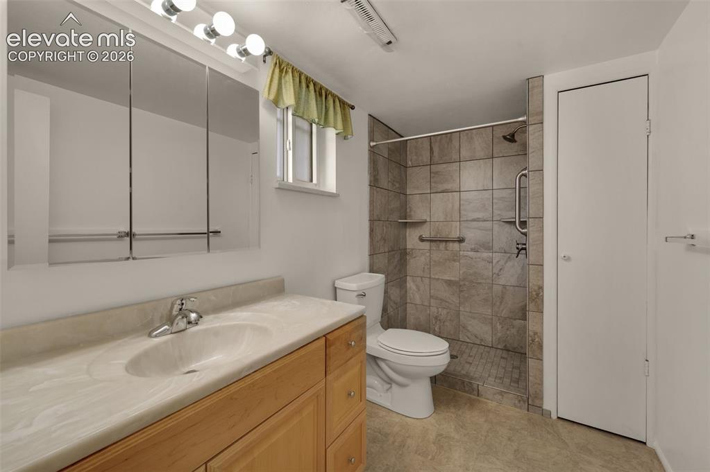 Image 41 of 50: Updated Three Quarter Bath On Lower Level