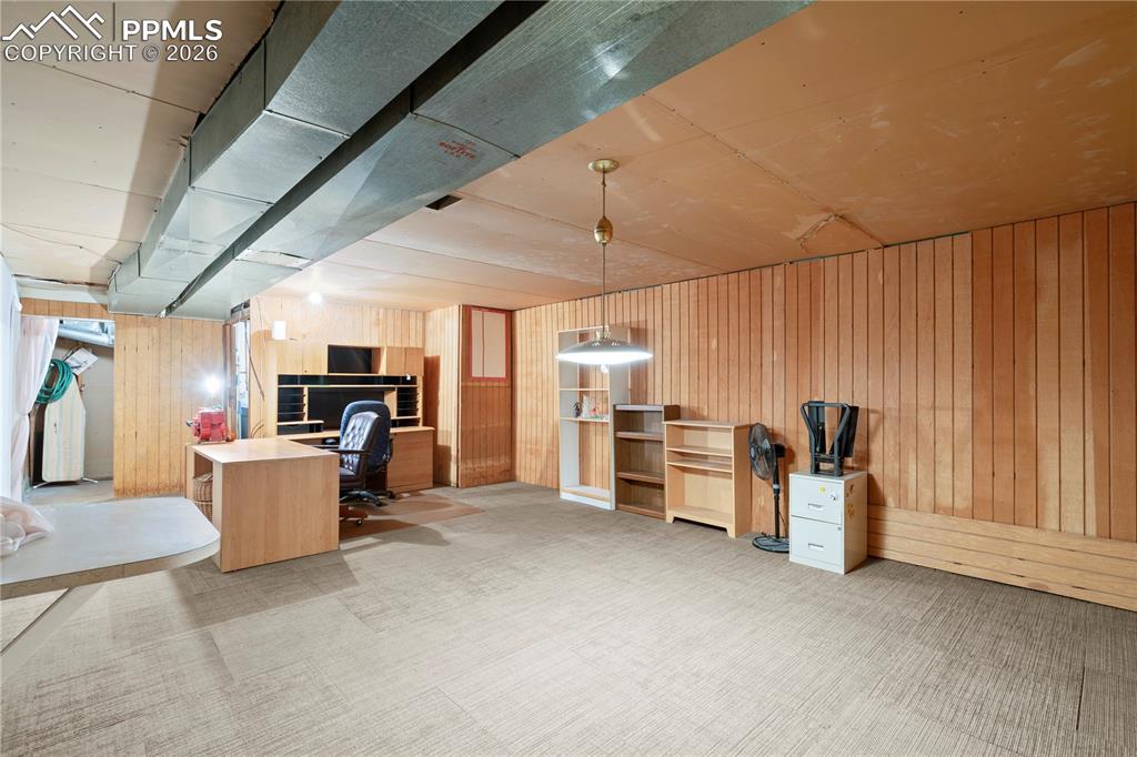 Image 24 of 42: office in basement