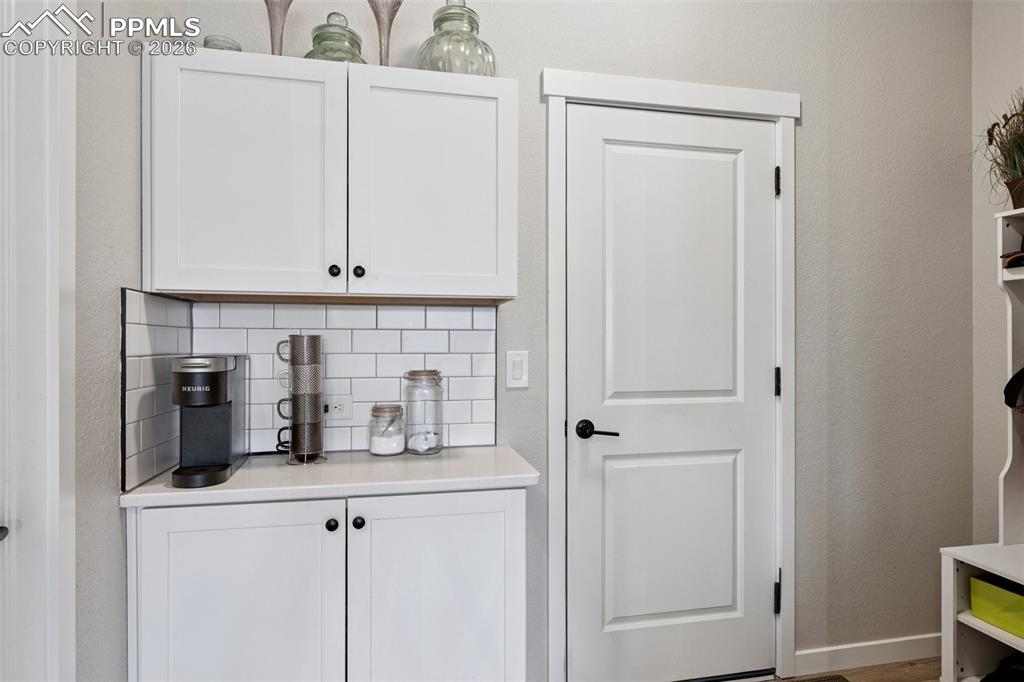 Image 8 of 39: Coffee Bar, Pantry and Direct Garage Access