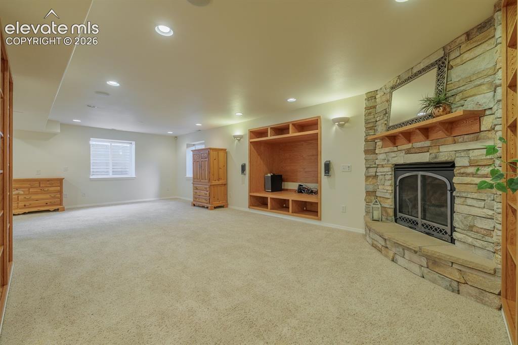 Image 31 of 41: Large bedroom off the second family room
