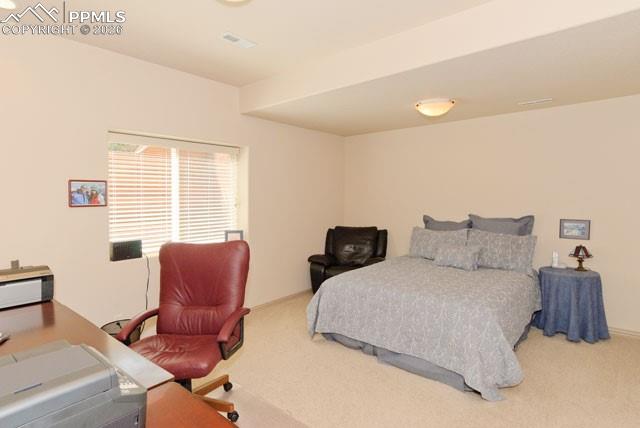 Image 28 of 49: Lower level bedroom