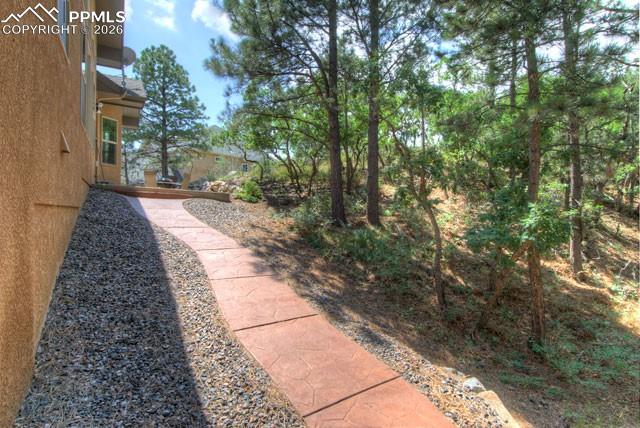 Image 39 of 49: Walkway to private space