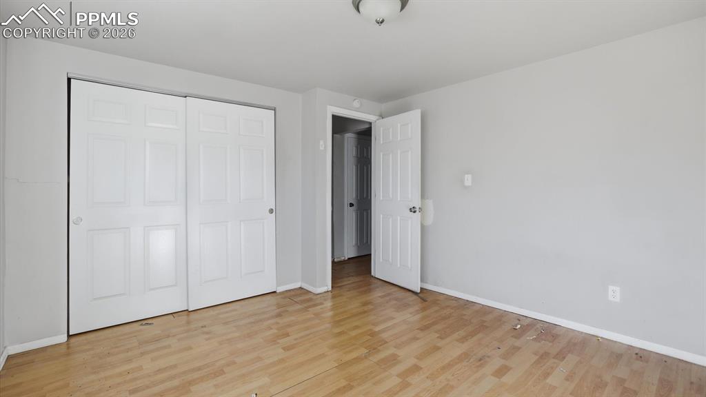 Image 19 of 30: Closet in lower level Bedroom #3.