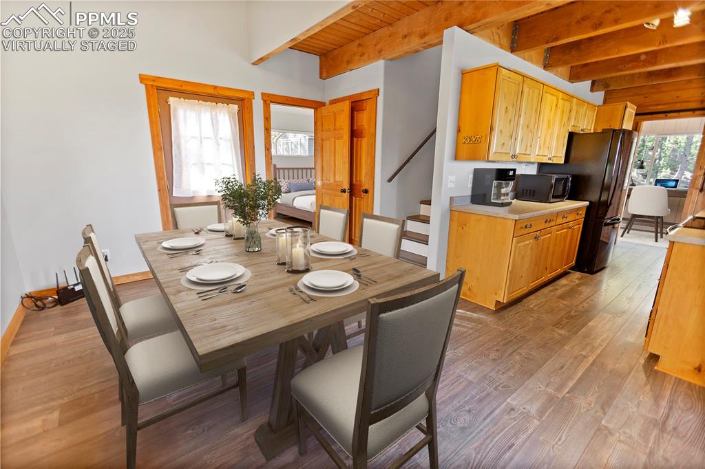 Image 8 of 39: Dining - Virtually Staged