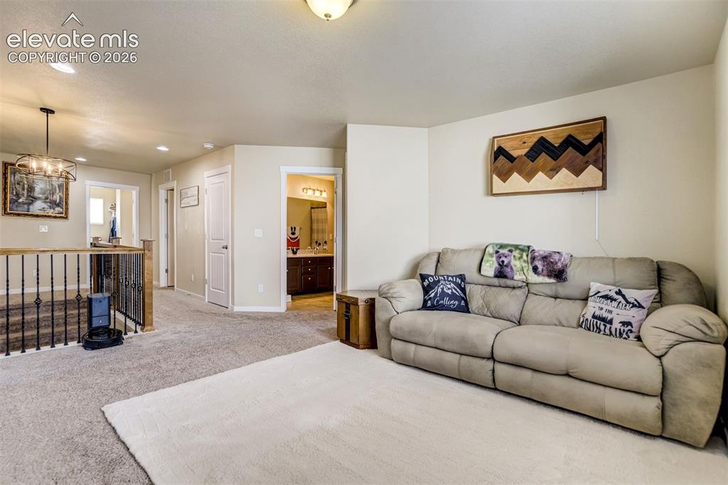 Image 19 of 42: Loft area adds to flexibility of the home.
