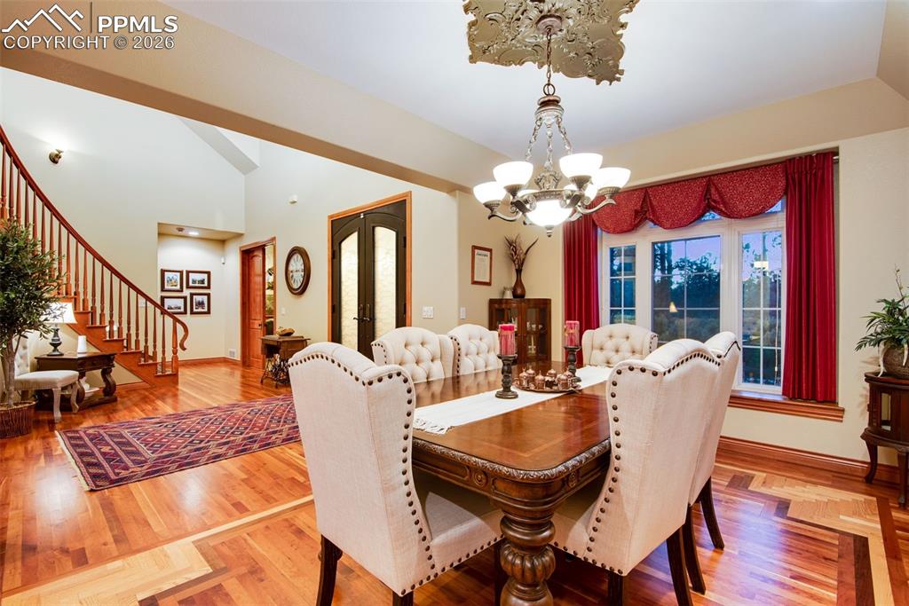 Image 12 of 42: Formal dining area
