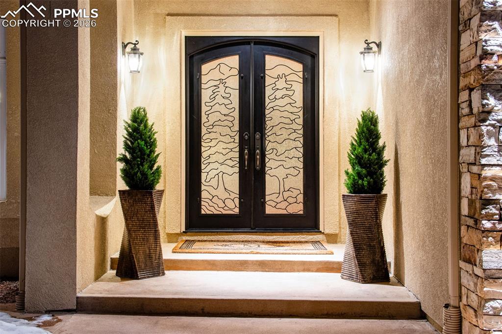 Image 9 of 42: Custom front doors