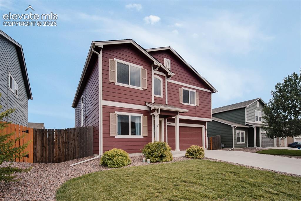 Caption: Beautifully maintained 2-story home in the popular S/E Cuchares Ranch community.