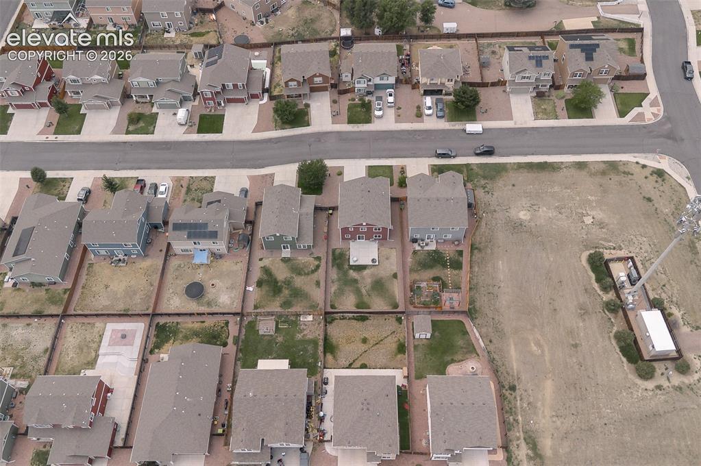 Image 37 of 37: Aerial view of neighborhood.