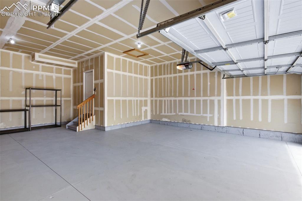 Image 36 of 46: 3 Car Garage with 10ft extension
