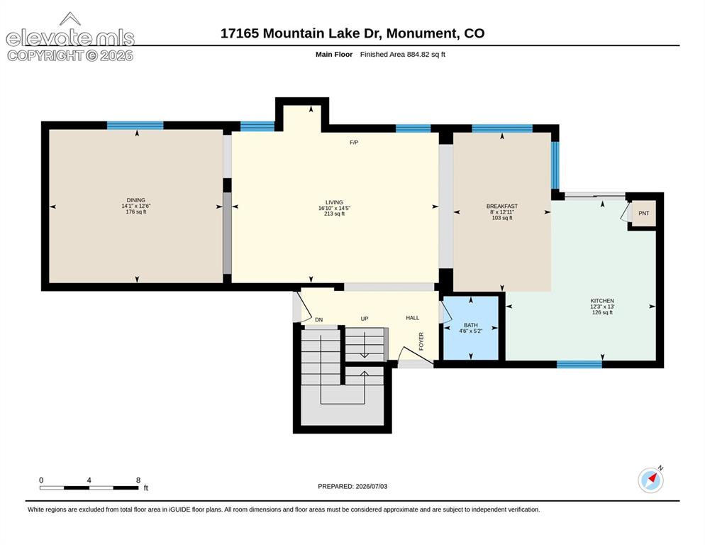 Image 48 of 50: Main Level Floor Plan