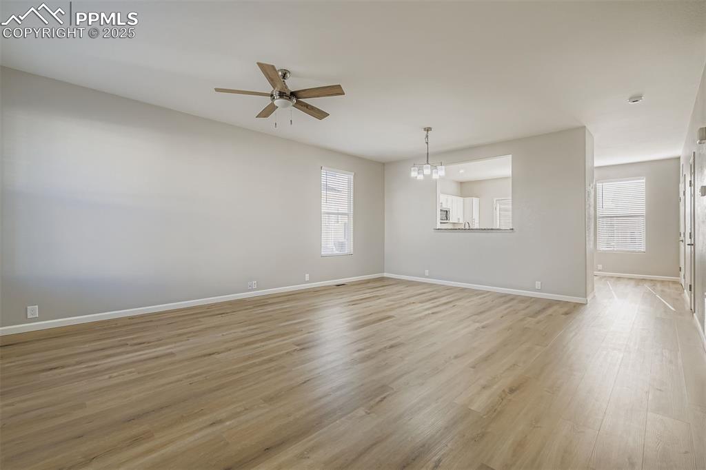 Image 2 of 22: Open concept living and dining room