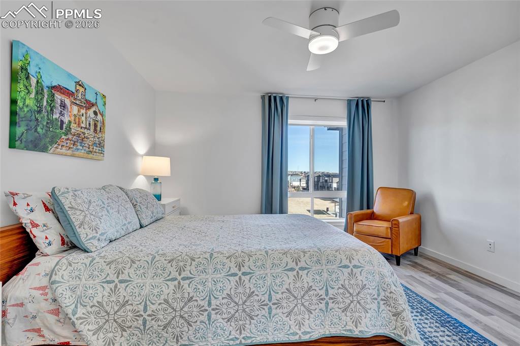 Image 26 of 39: Master bedroom - LVP flooring, ensuite bathrooms, walk in closet