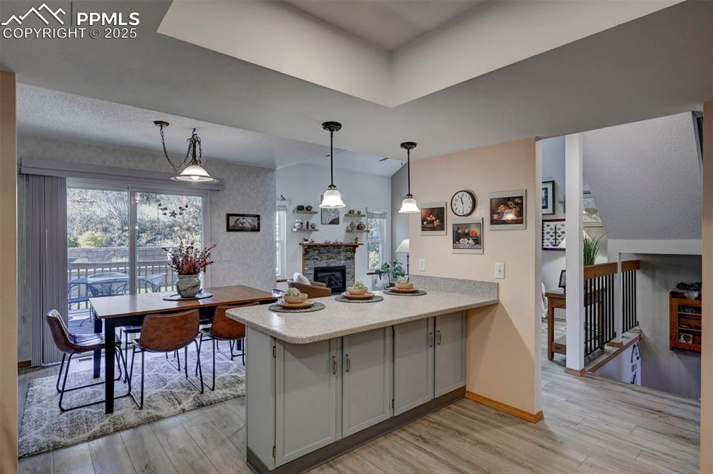 Image 14 of 43: Corian Counters, Tray Ceiling, and more Cabinets!