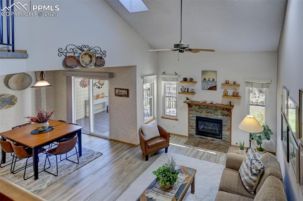 Image 20 of 43: Upper Level looks down to Main Level