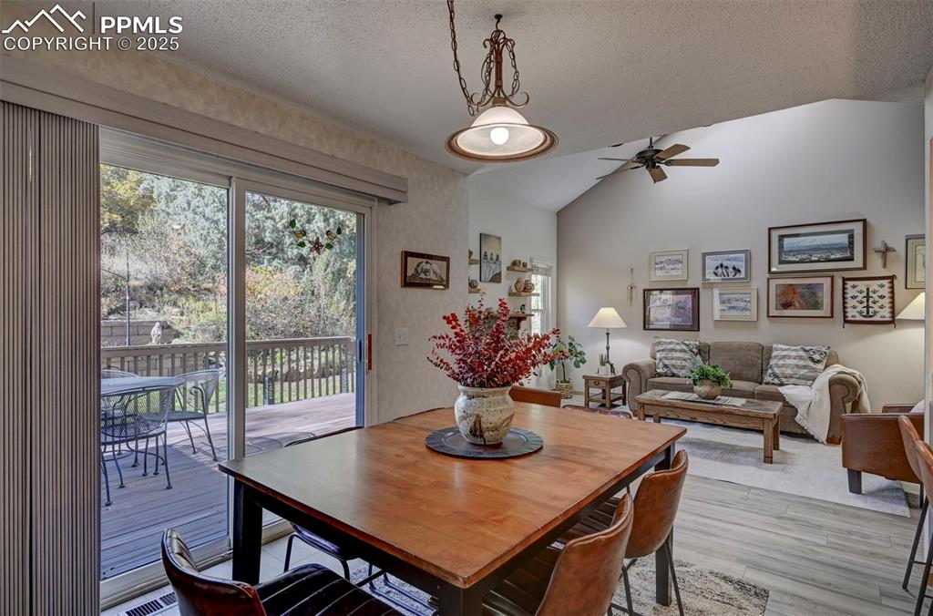 Image 7 of 43: Walkout to the Deck & Garden