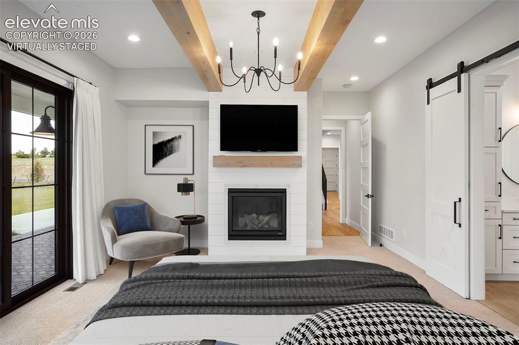 Image 16 of 49: This amazing work space was used as a school room, but offers space for cra