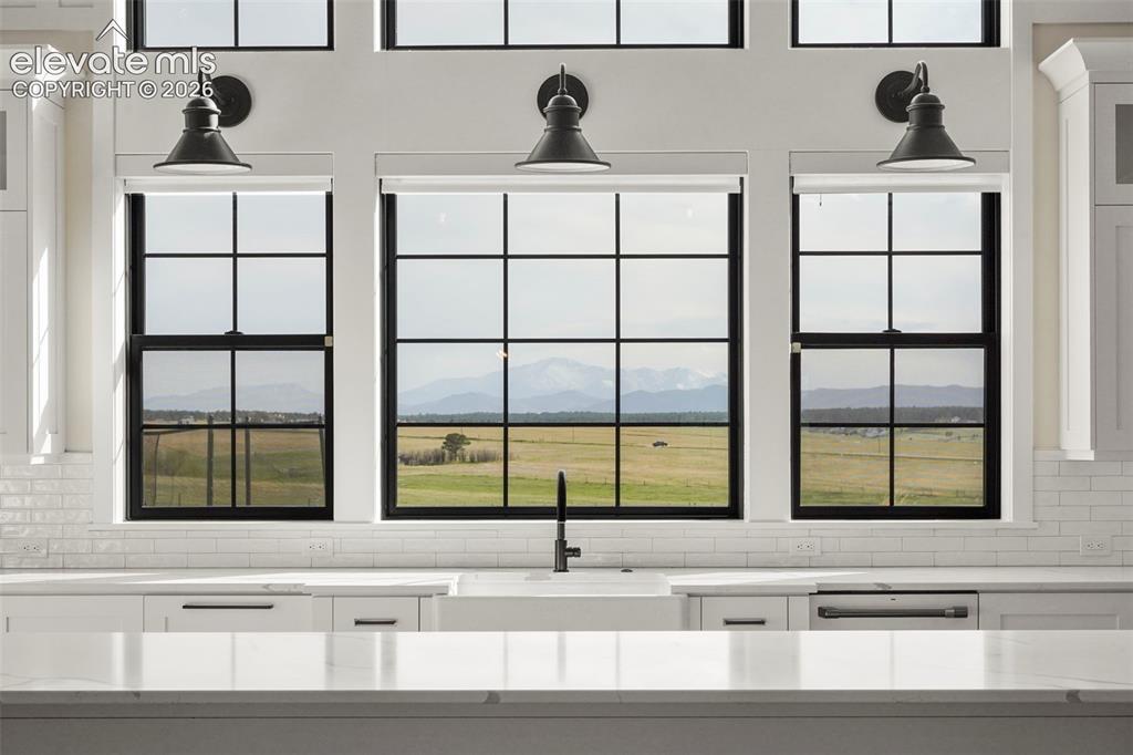 Image 5 of 49: Beautiful double doors frame your entry.
