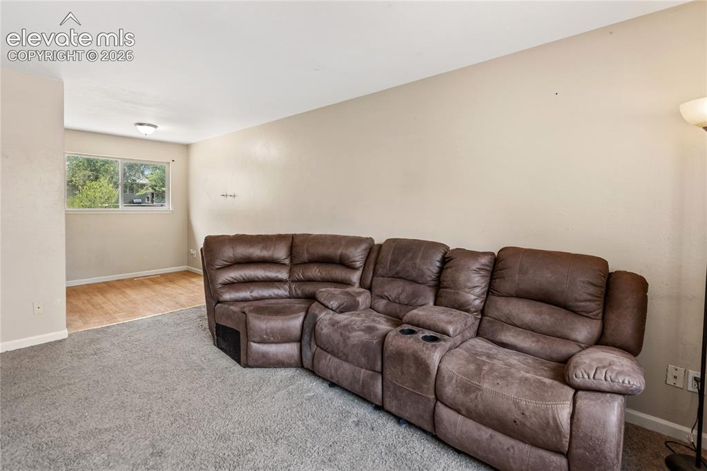 Image 6 of 23: Spacious living area with flexible furniture layout