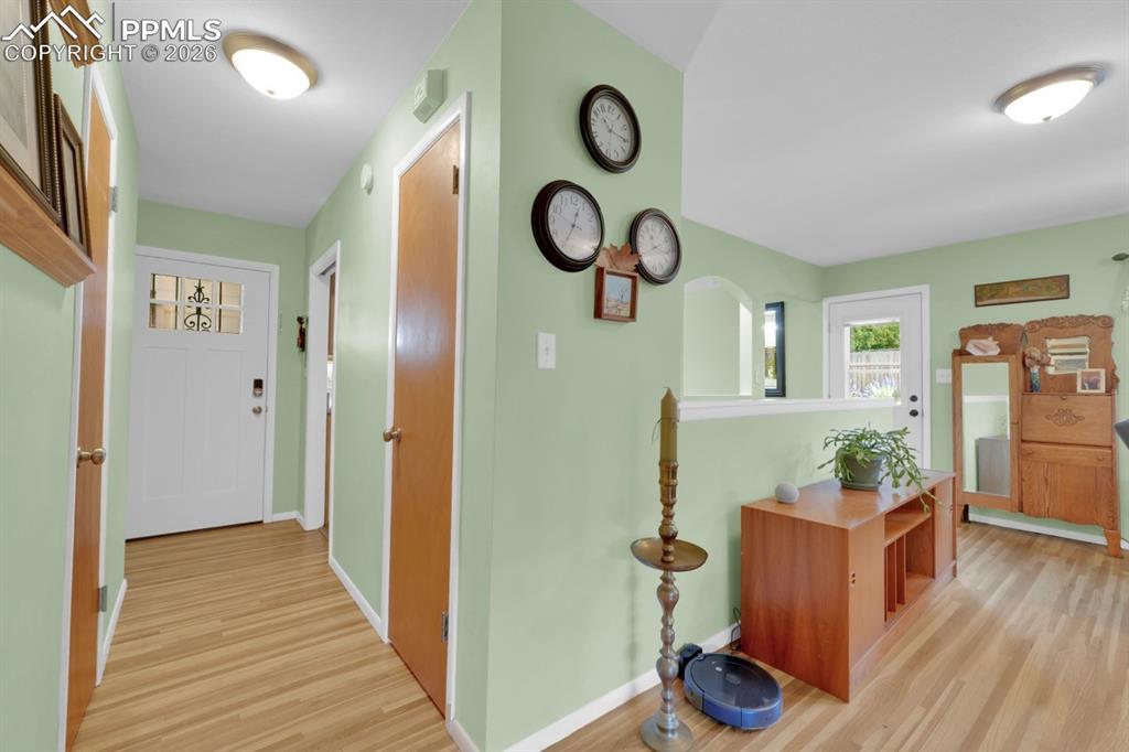 Image 10 of 49: Entry leading to living room