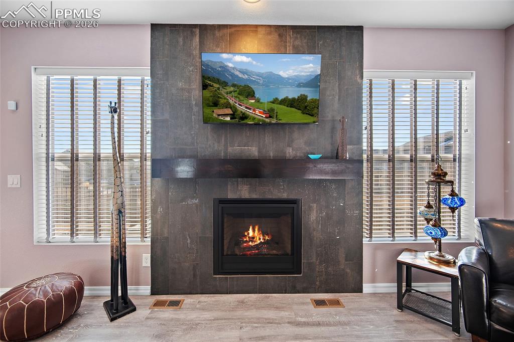 Image 11 of 41: Fireplace