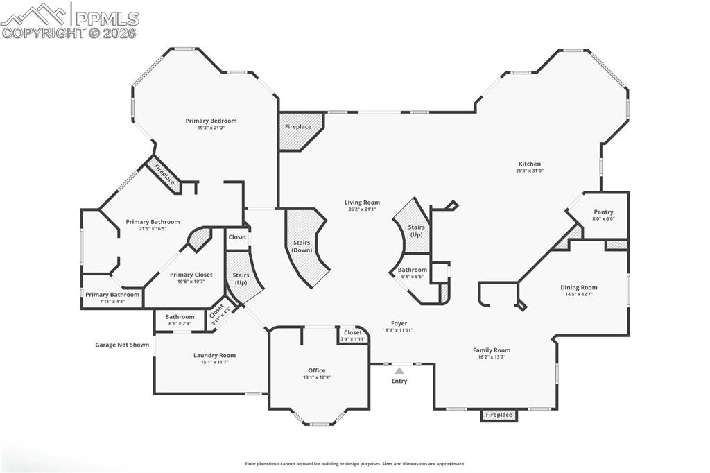 Image 48 of 50: Main Level Floor Plan