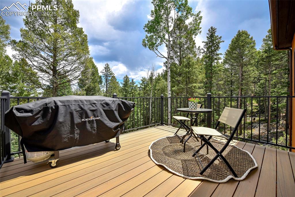 Image 29 of 40: Beautiful Views from the Deck