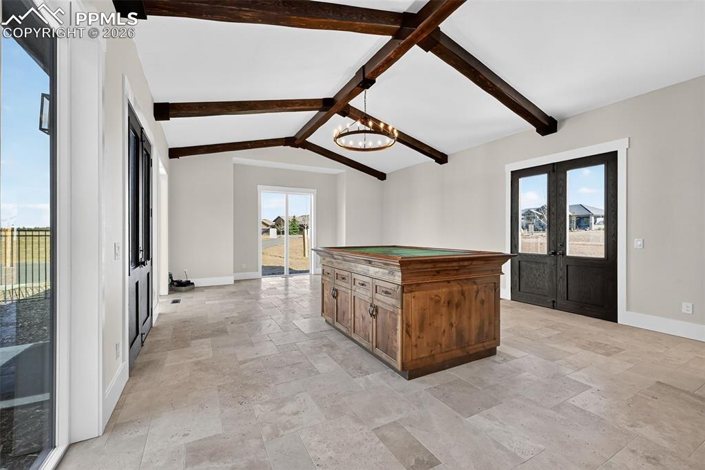 Image 42 of 49: Flex-Room (3rd Bedroom, Office, Art Studio, Library, Gym). Complete with 3/