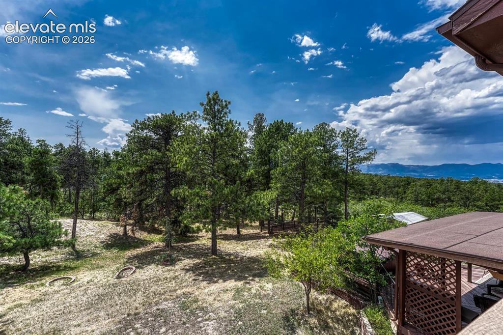 Image 34 of 50: View from the deck off the Primary Bedroom.