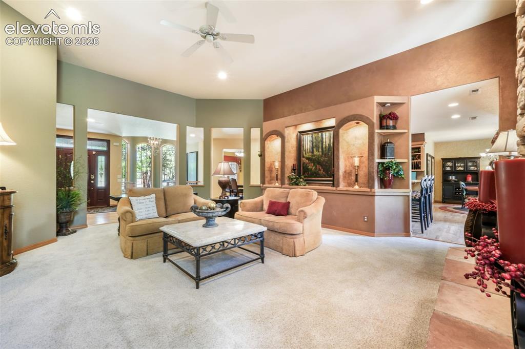 Image 9 of 50: Freshly Cleaned Carpet Throughout