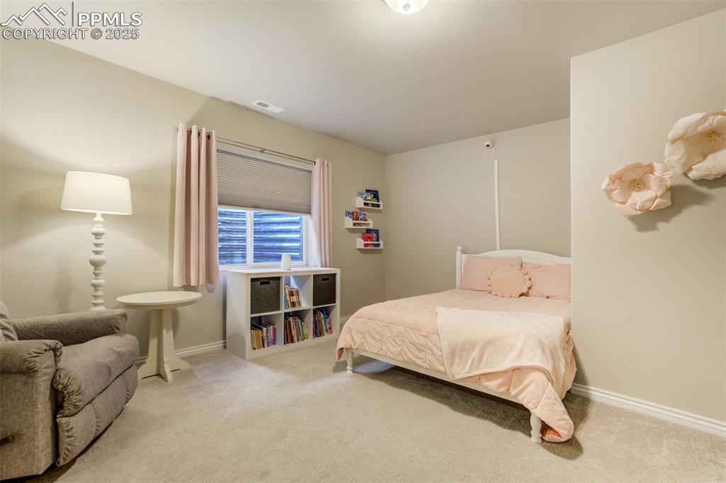 Image 26 of 42: One of two basement bedrooms