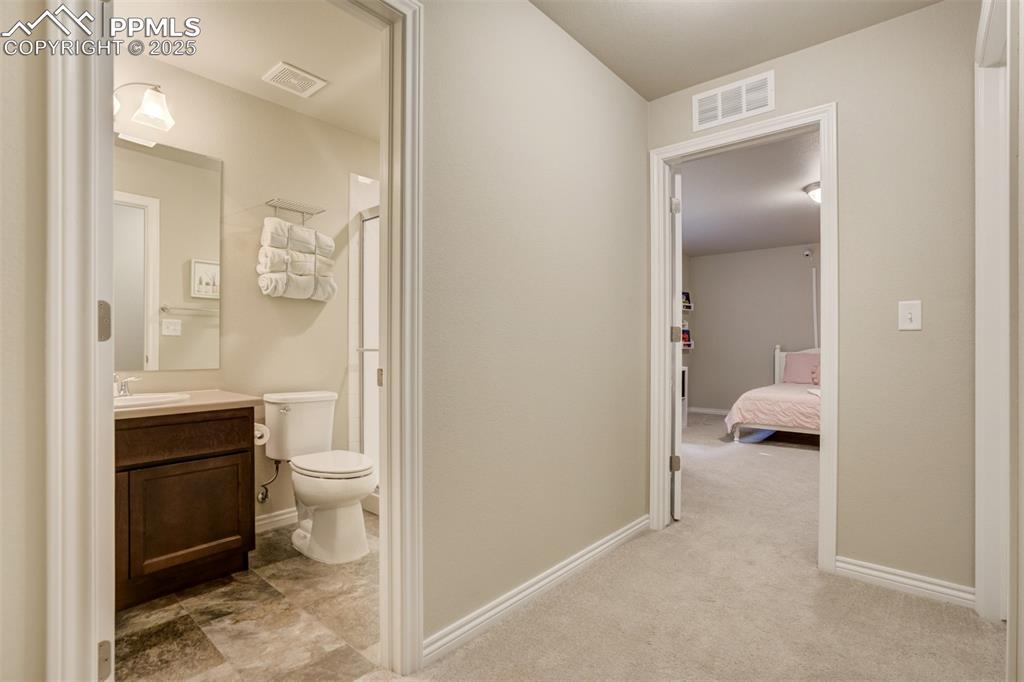 Image 31 of 42: Basement bathroom