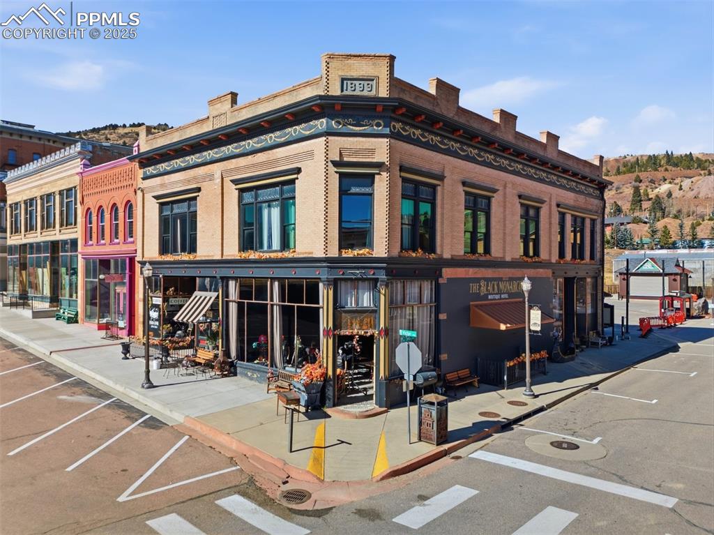 Caption: Front of Structure