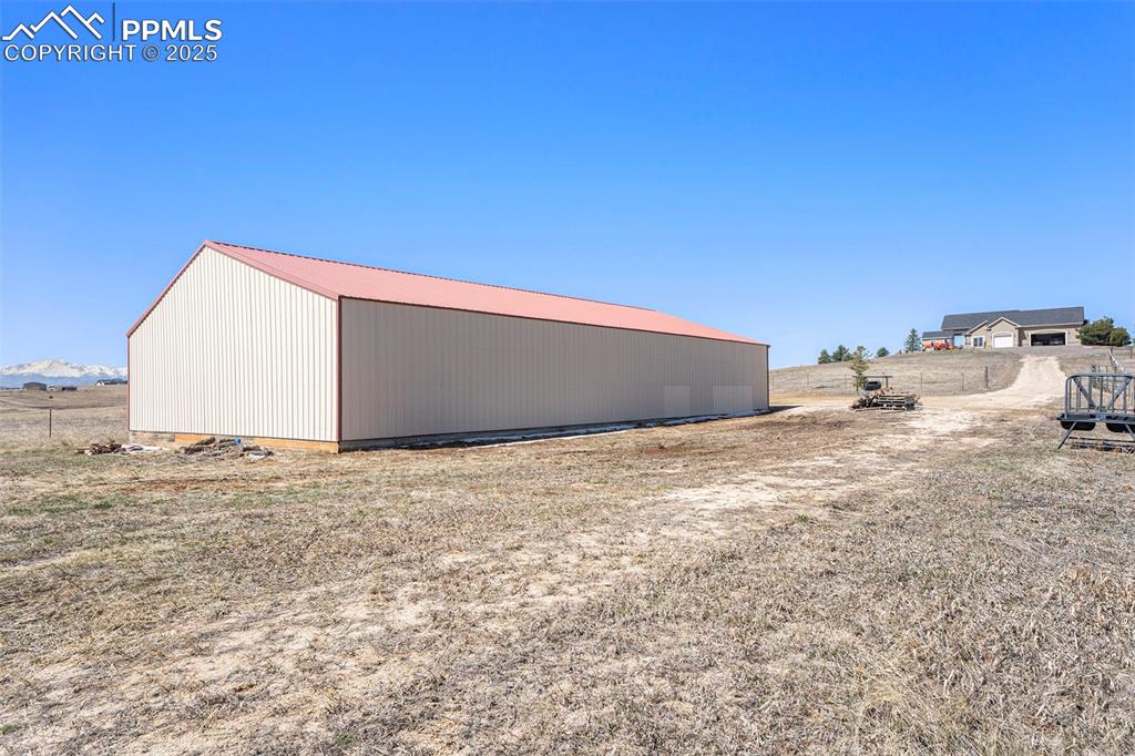 Image 41 of 47: View of pole building