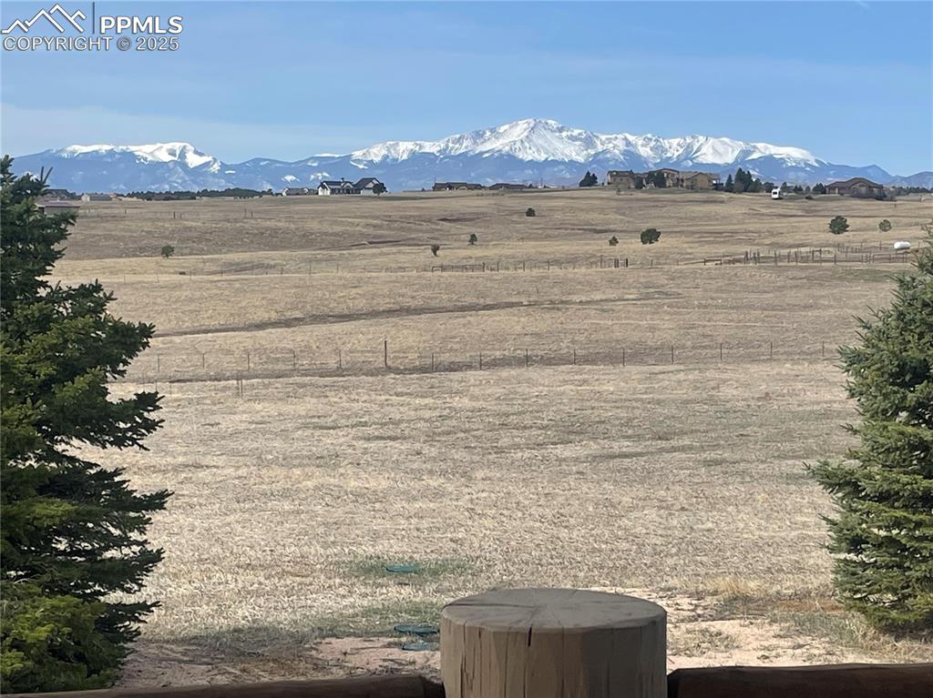 Image 45 of 47: View of mountain backdrop featuring rural landscape