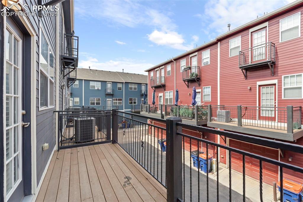 Image 20 of 48: Balcony featuring a residential view